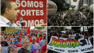 Presidente da CUT vê greve nacional como ‘vitória contra o retrocesso’ Várias categorias fizeram paralisações durante o dia, atingindo diversos estados / Foto: Divulgação