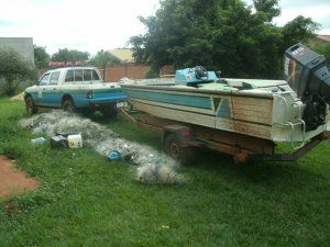 PMA apreende 1,1 km de redes de pesca