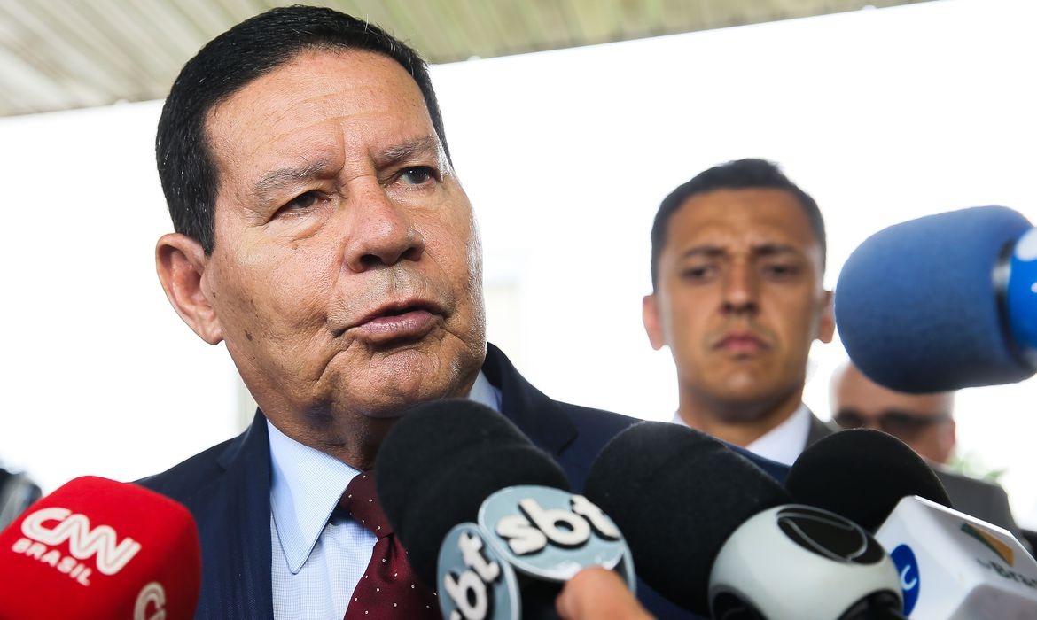Mourão diz que pânico com coronavírus não condiz com a realidade Antonio Cruz/ Agência Brasil