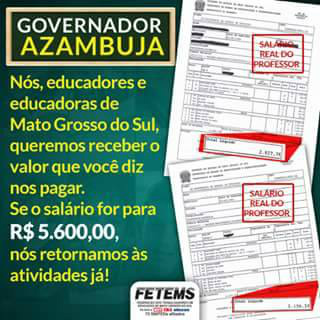 Publicação oficial do Governo de MS é desmentida