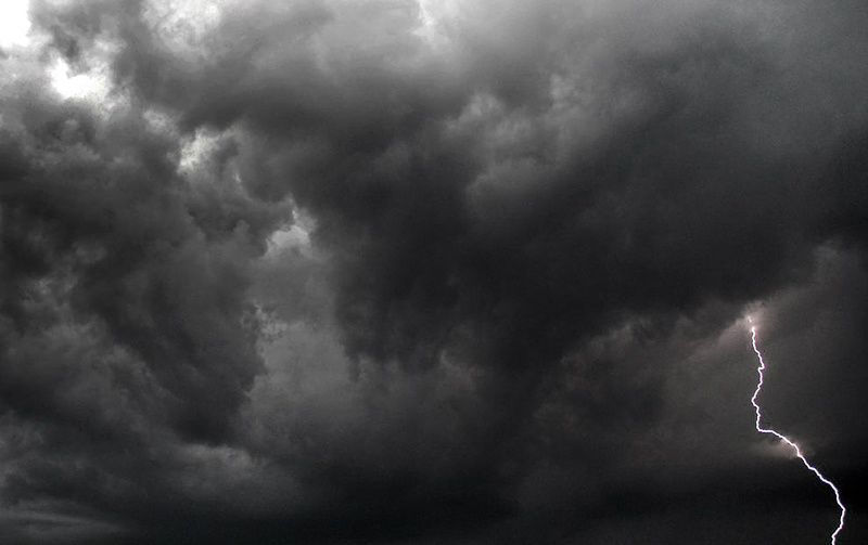 Semana começa com aviso de tempestade para 20 municípios de MS (Foto: Divulgação)
