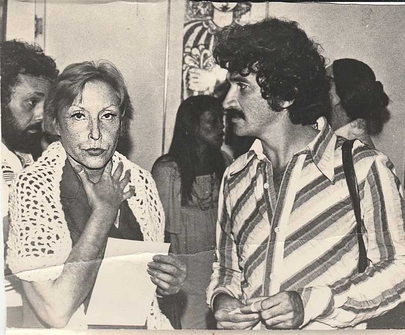 Organizador do livro, José Mário Rodrigues ciceroneou Clarice na sua última visita ao Recife, em maio de 1976 - Reprodução