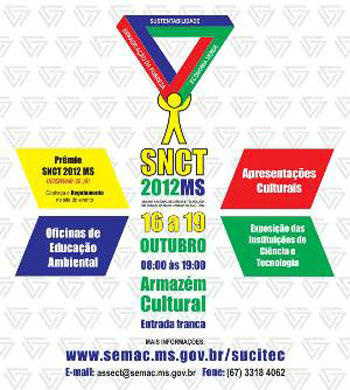 Abertura da Semana Nacional de Ciência e Tecnologia acontece hoje (16)