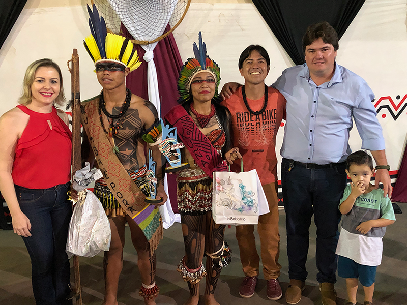 Eliete Lemes e Iuri Moreira, ambos de Amambai, foram consagrados Garota  e Garoto Joind 2019.