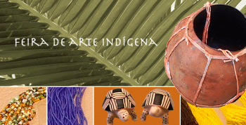 Arte indígena tradicional feita com material moderno é apresentada em São Arte indígena tradicional feita com material moderno é apresentada em São