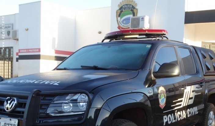Casal foi encaminhado para a Delegacia de Polícia Civil de Amambai / Foto: Divulgação