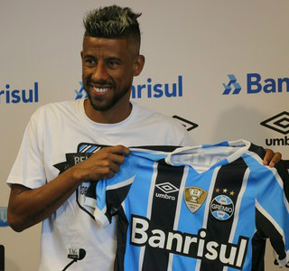 Léo Moura está empolgado com desafio no Grêmio (Foto: Eduardo Moura/GloboEsporte.com)