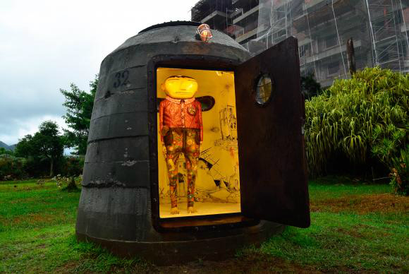 Inauguração da obra O Bunker, da dupla de artistas plásticos OSGEMEOS, no Museu do Pontal - Fernando Frazão/Agência Brasil