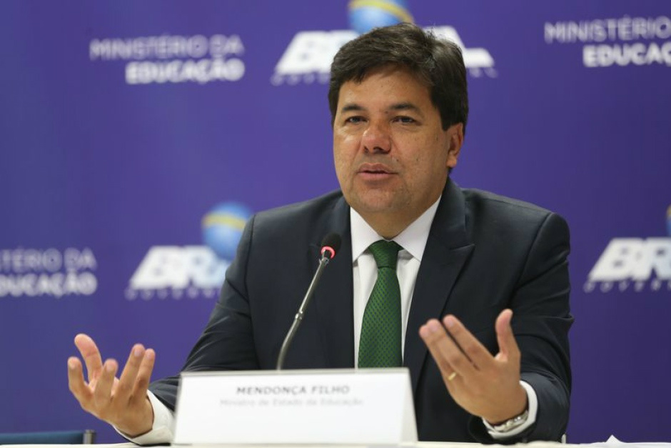 Ministro da Educação, Mendonça Filho (Foto: Divulgação)