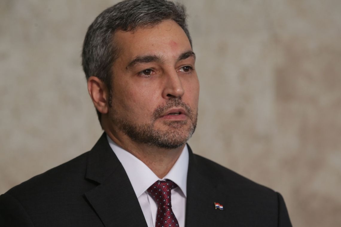 Presidente do Paraguai Mario Abdo Benítez / Foto: Antonio Cruz/Agência Brasil