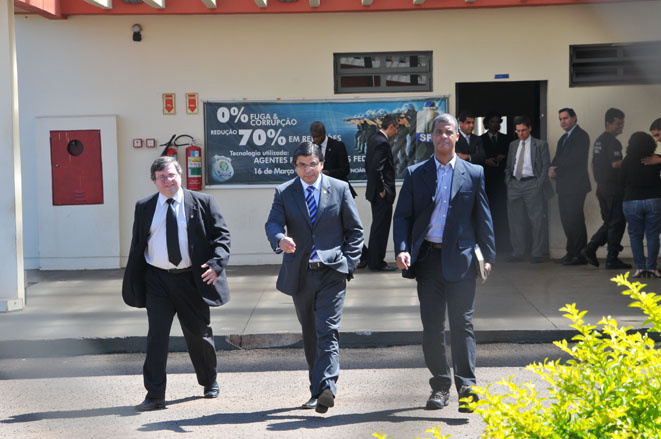 Juízes e representante do CNJ visitaram hoje a penitenciária federal
