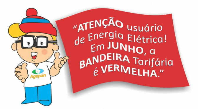 Energia elétrica: Bandeira Tarifária para o mês de junho é vermelha