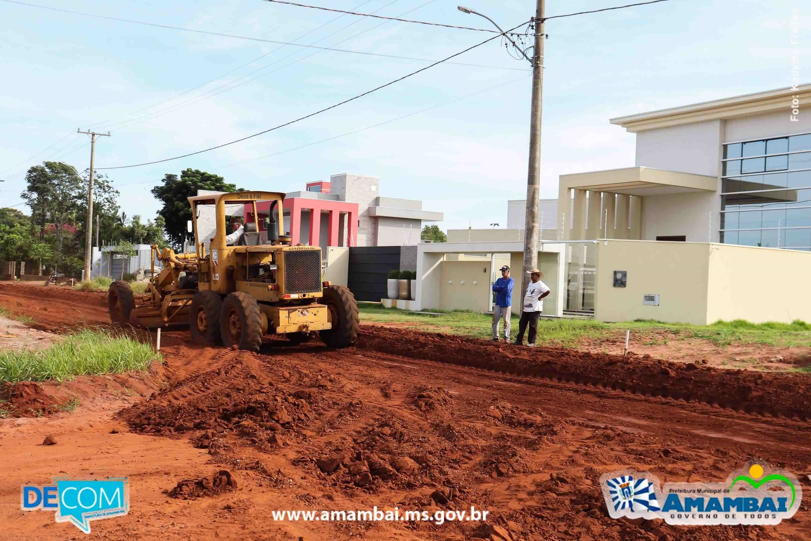 A obra está sendo executada na vila Alvorada / Fotos: Decom