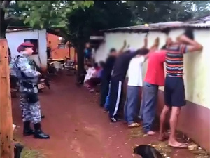 Operação Fronteira Unida 2 conta com 1,7 milpoliciais (Foto: Edson Ferraz/TV Morena)