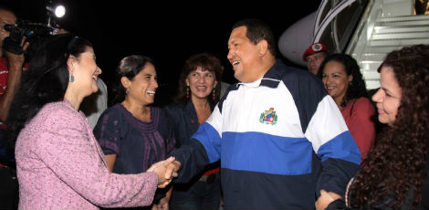 Chávez pede a militantes que lutem a favor de sua candidatura a presidencia
