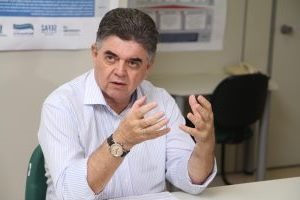 75 municípios já estão emitindo nota fiscal do consumidor eletrônica em MS Secretário da Sefaz, Marcio Monteiro. Foto: Marycleide Vasques