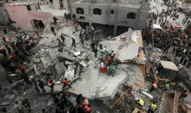 Dia mais sangrento da ofensiva israelense deixa 119 mortos e 500 feridos em Gaza