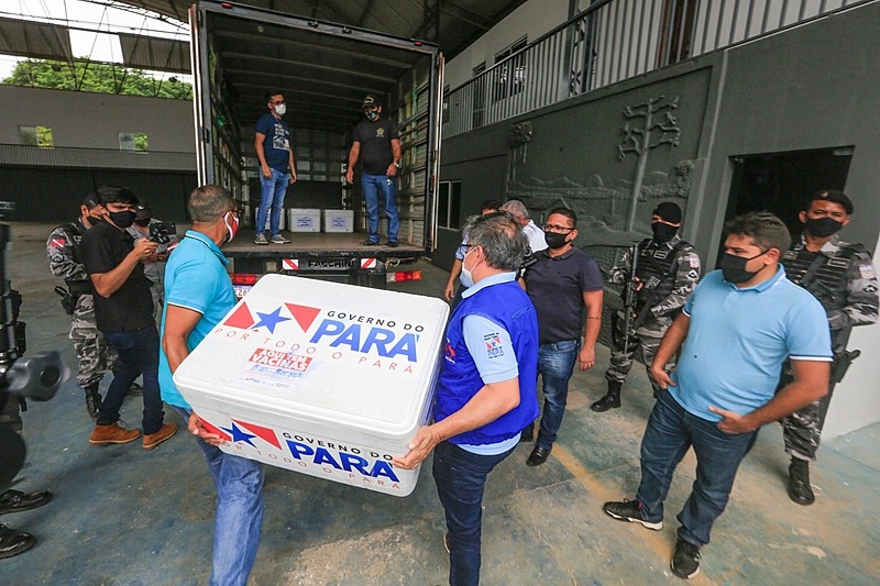 Vacina CoronaVac chega ao estado do Pará - Agência Pará