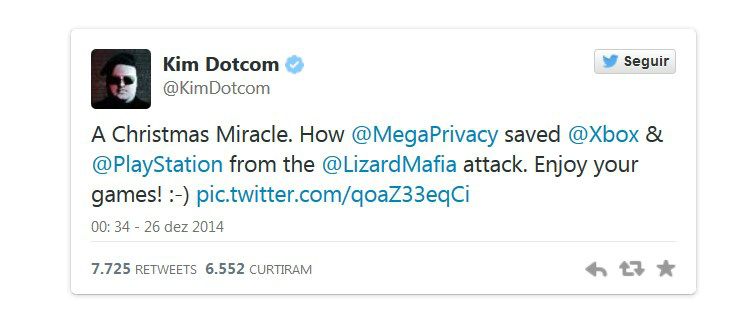 Kim Dotcom negocia com hackers trégua em ataques a PSN e Live