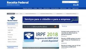 Programa para envio da declarações do IR 2018 está disponível no site da ReceitaReprodução/Receita Federal