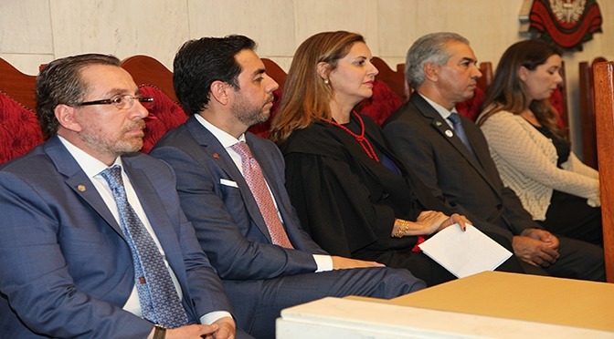 Em solenidade no TRF3,Azambuja destaca importância do Judiciário para MS Reinaldo Azambuja destacou a importância do Judiciário para o fortalecimento da democracia e garantia de uma sociedade jurídica e socialmente justa.