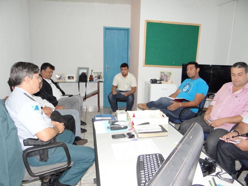 A imprensa esteve reunida para conhecer o trabalho do novo comandante / Foto: Moreira Produções