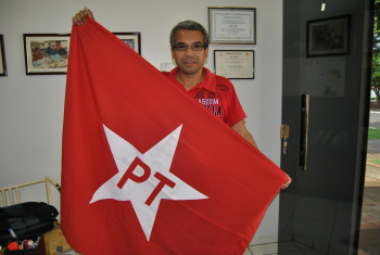 Presidente do PT de Amambai, Mauro Pinto, garante que o diretório não foi destituido Foto: Moreira Produções