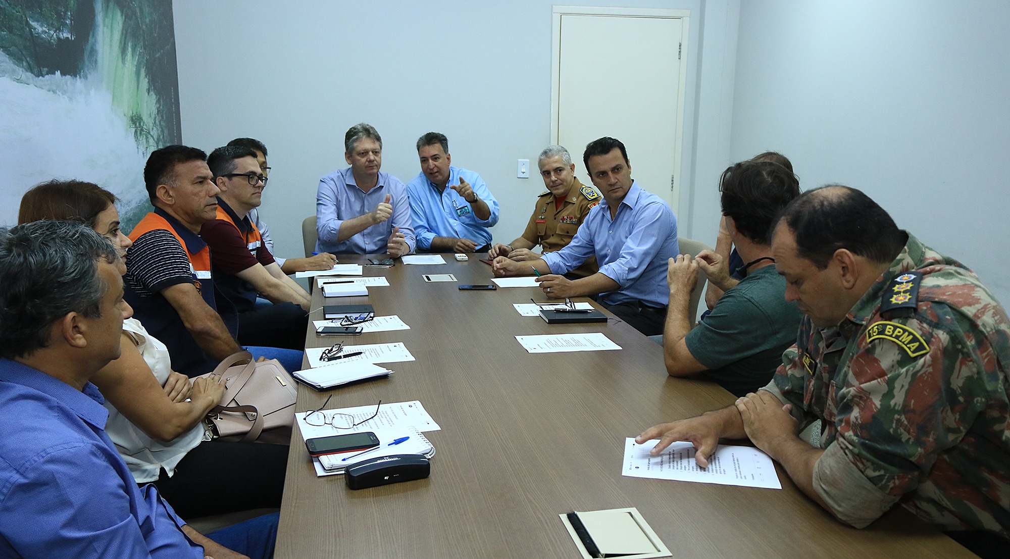 Reunião contou com a participação de representantes dos órgãos que farão a vistoria em Corumbá