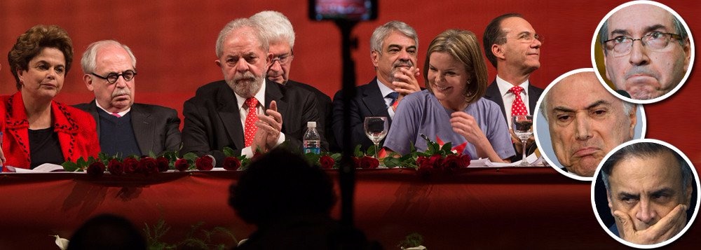 Dilma: “A história está sendo severa e implacável com os líderes do golpe” Foto: Divulgação
