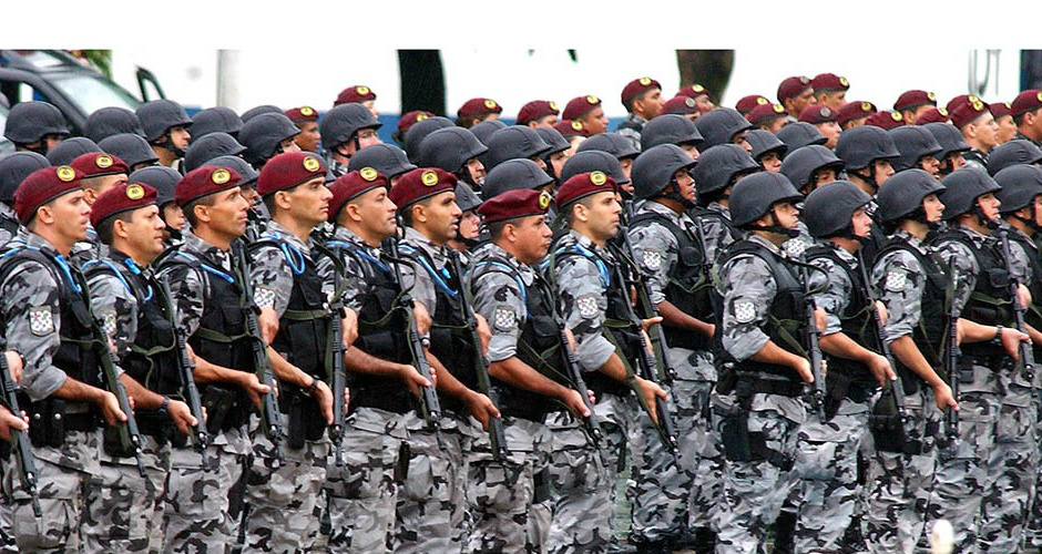 Batalhão da Força Nacional (Foto: Divulgação)