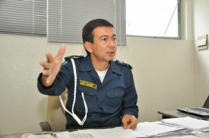 Coronel diz que expectativa é expandir sistema on-line para todo Estado. (Foto:João Garrigó)