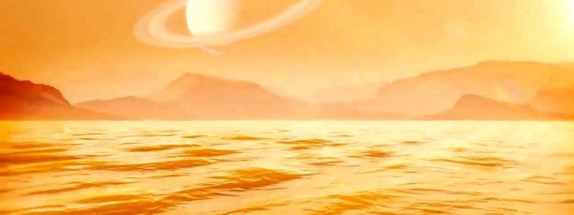 Titã, maior lua de Saturno, tem mar com 300 m de profundidade Foto: divulgação