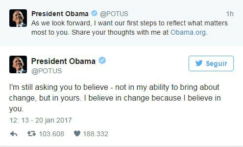 A horas de início, posse de Trump se torna assunto mais comentado no Twitter A horas de início, posse de Trump se torna assunto mais comentado no Twitter