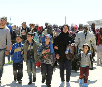 Refugiados e migrantes resgatados no Mediterrâneo. Foto: Acnur/ F. Malavolta