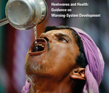 Relatório conjunto sobre os riscos à saúde causados por ondas de calor. Foto: OMM
