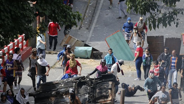 Protestos mais violentos foram realizados entre 21 e 23 de janeiro / Divulgação Twitter