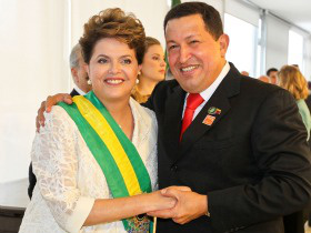 Em menos de um mês Dilma se reunirá com Chávez na Venezuela