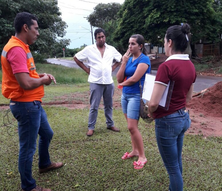 Foram aproximadamente 200 milímetros de chuva que caiu em Amambai nos últimos dias / Foto: Assessoria