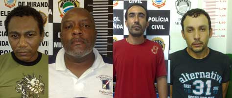 Bando invade delegacia de Miranda, rende policiais e resgata traficante