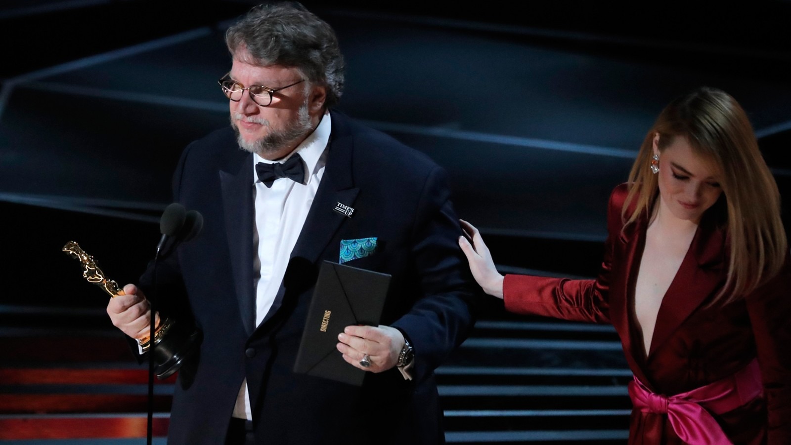 Guillermo del Toro confirma favoritismo e leva Oscar de Melhor Diretor por 'A forma da água' (Foto: Lucas Jackson/Reuters)