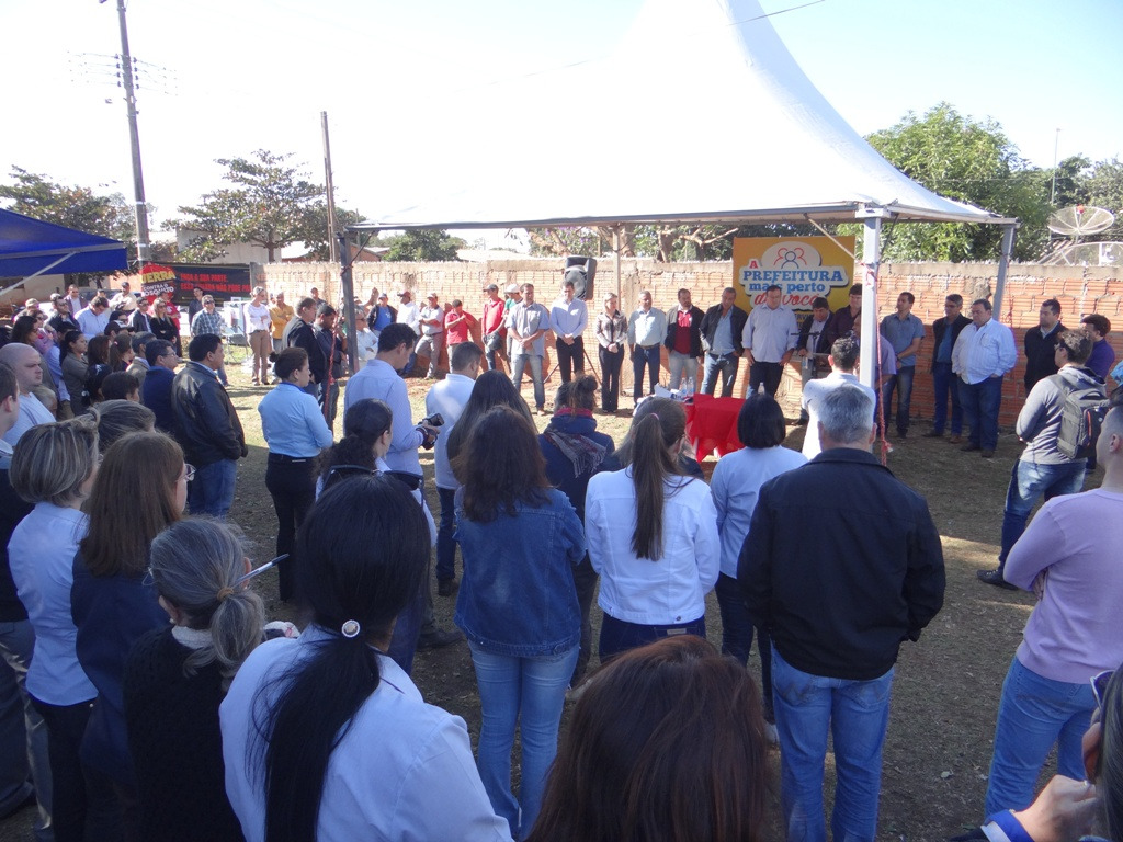 O lançamento do projeto 