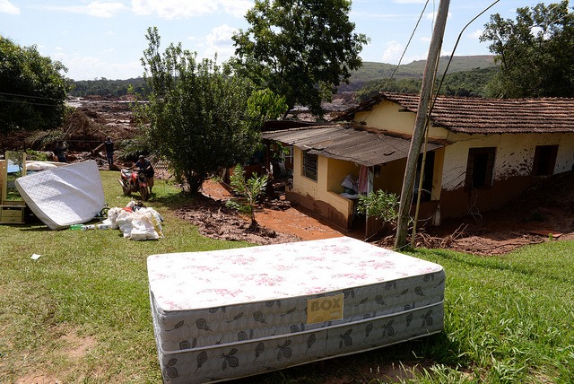 Rompimento de barragem da Vale em Brumadinho (MG) destruiu casas de moradores e causou devastação ambiental / Fopto: Ricardo Barbosa/ALM