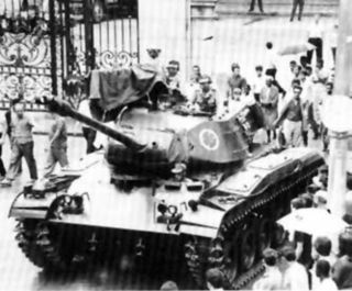 Foto ilustrativa do Golpe Militar de Março de 1964.