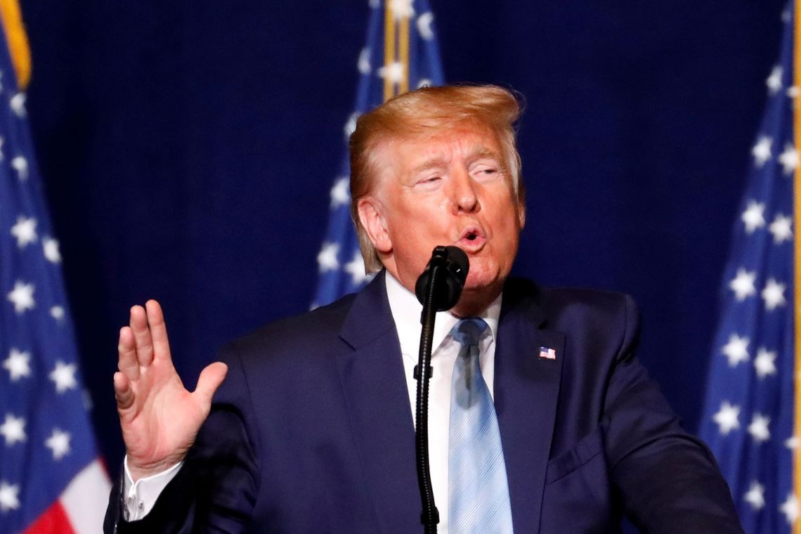 Trump vai anunciar plano de paz para o Oriente Médio Eva Marie Uzcategui/Reuters/Direitos Reservados