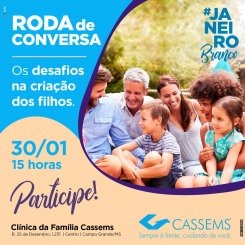 Cassems promove roda de conversa para beneficiários sobre os desafios da criação Cassems promove roda de conversa para beneficiários sobre os desafios da criação