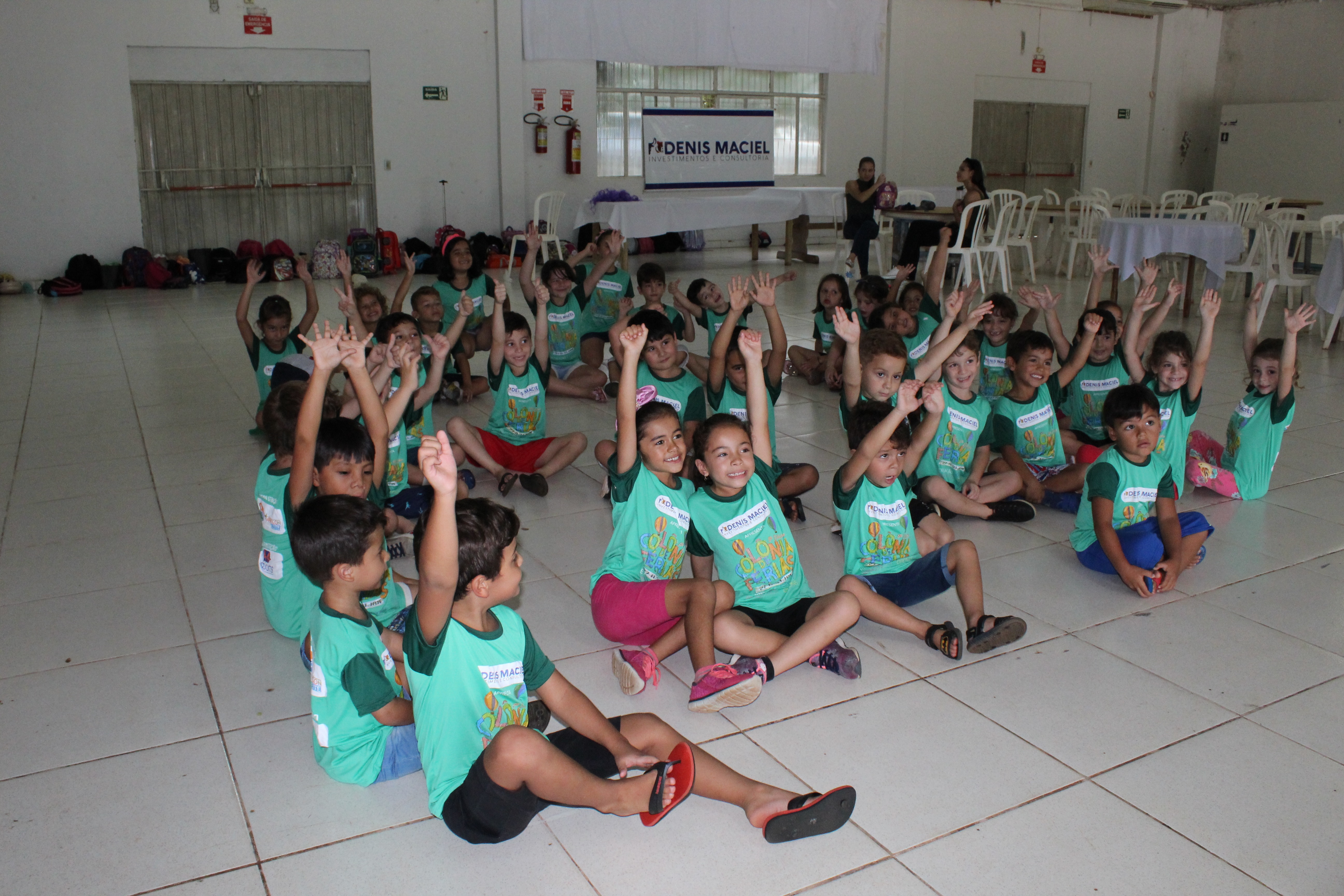 Férias palavra que se traduz em diversão para a criançada. Foto: Comunica MS / Assessoria