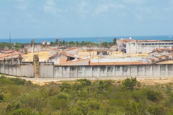 Forças de segurança encontram três túneis em Alcaçuz Penitenciária Estadual de Alcaçuz (Foto: Sumaia Villela/Agência Brasil)