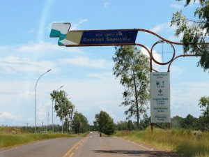 Acesso a Coronel Sapucaia e Capitán Bado, importantes bases do crime organizado (Foto: Helio de Freitas)