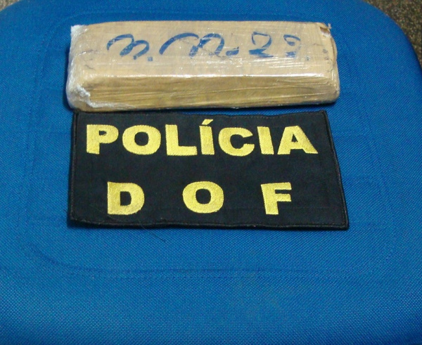 Óxi é apreendido pela primeira vez no Estado por equipe do DOF
