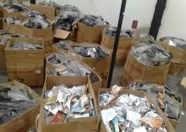 Receita Federal destrói mais de 3,5 mil toneladas de mercadorias apreendidas